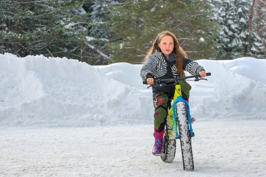 Fat Biking at the Dwight Winter Carnival