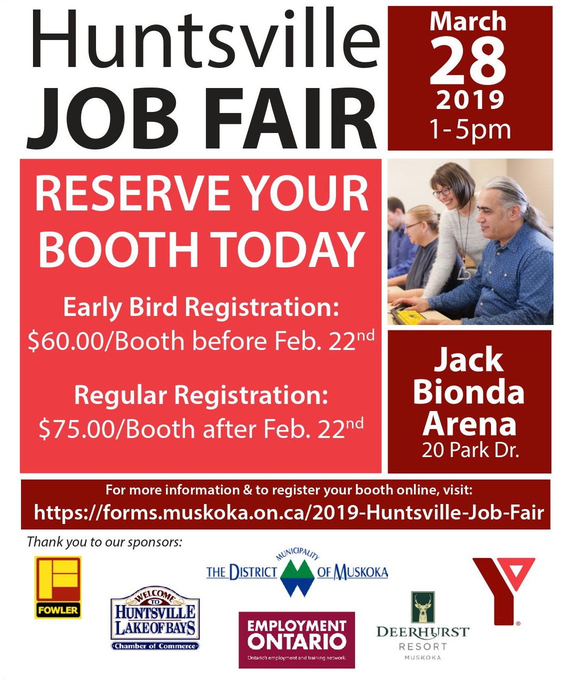Huntsville Job Fair Poster
