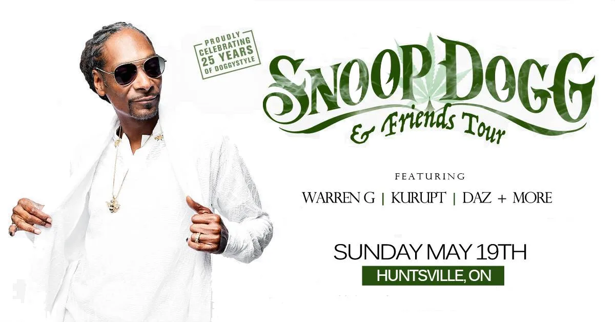 Snoop Dogg and Friends Tour Banner