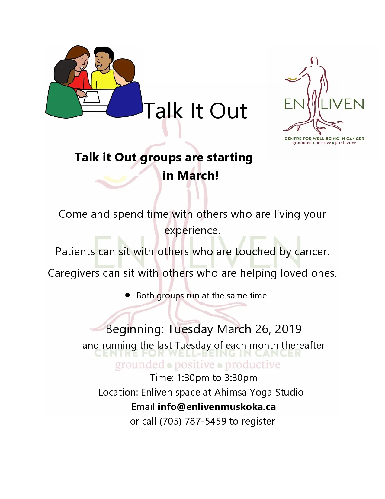 Talk It Out Poster
