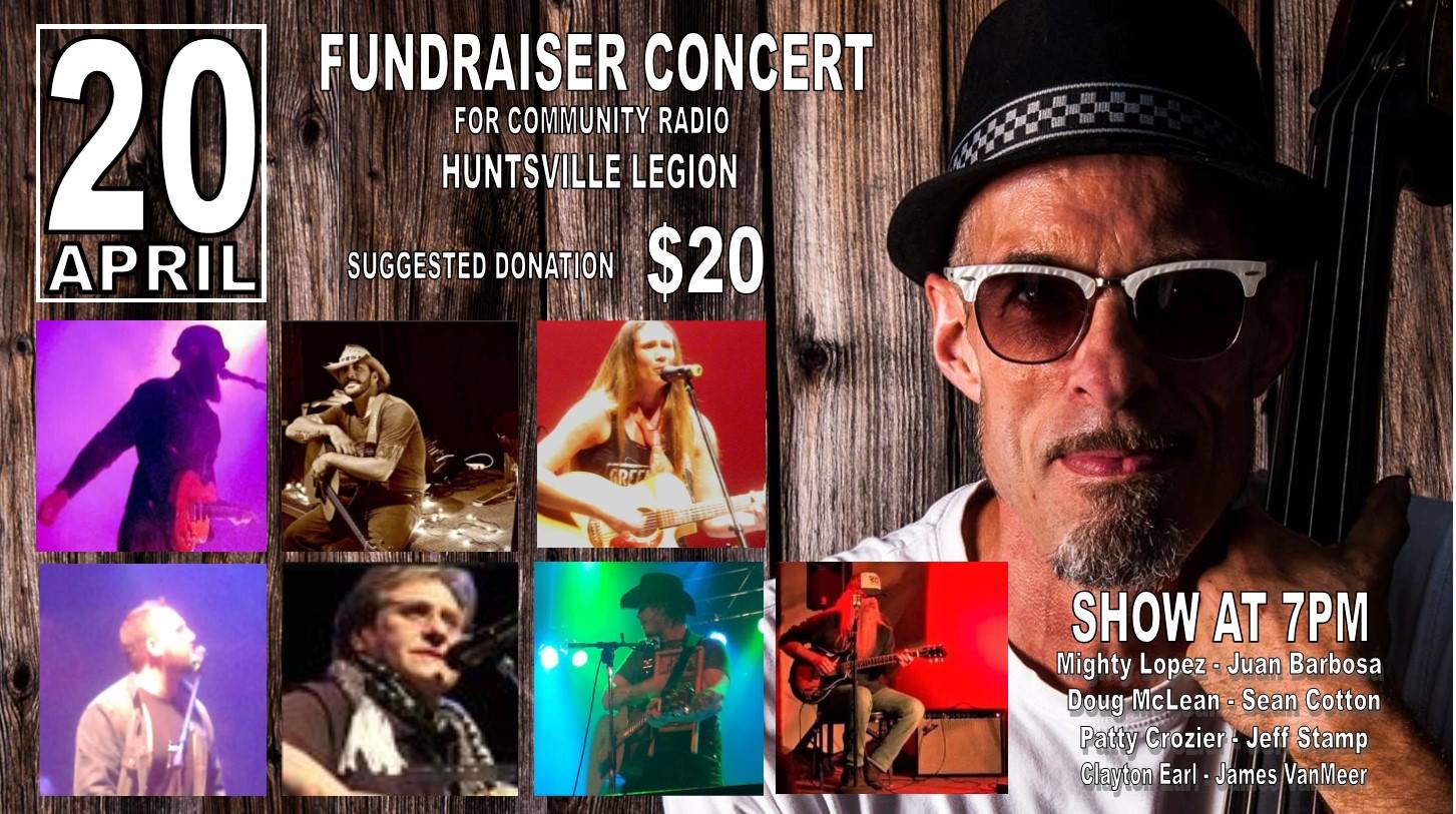 Hunters Bay Radio Fundraiser Promotional Image