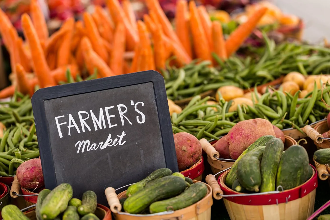 Vegetables at the Farmers Market