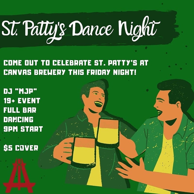 St. Patty's Dance Night Poster