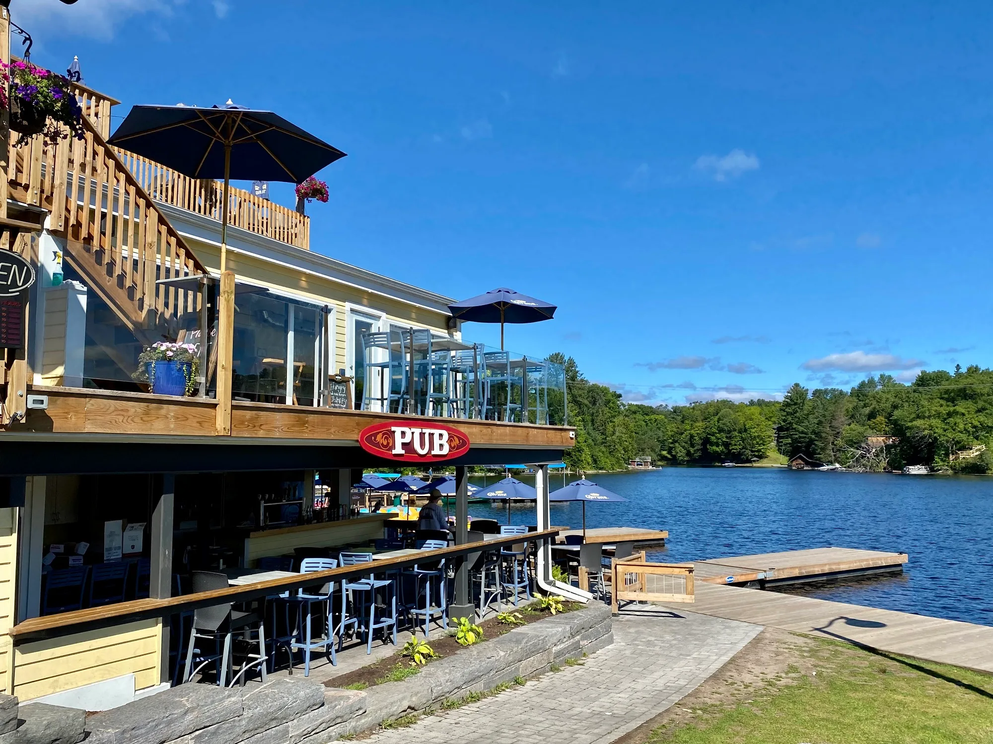On the Docks Pub Patio