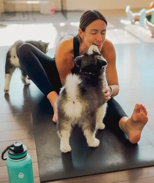 Puppy Yoga