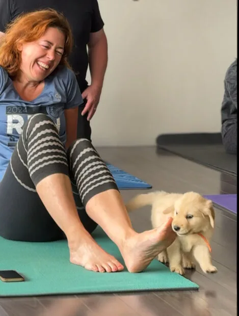 Puppy Yoga